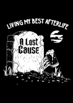A Lost Cause Mens Afterlife Hoodie