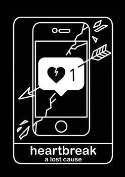 A Lost Cause Heartbreak Boyfriend Hoodie Womens