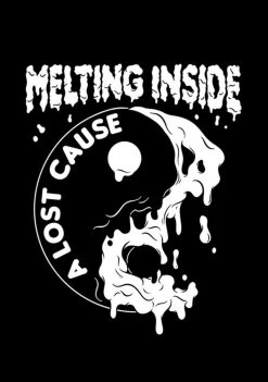 A Lost Cause Melting Inside Long Sleeve Tee Mens