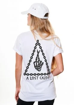 A Lost Cause Womens Wishful Boyfriend Tee