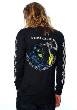 A Lost Cause Mens Axed Long Sleeve Tee