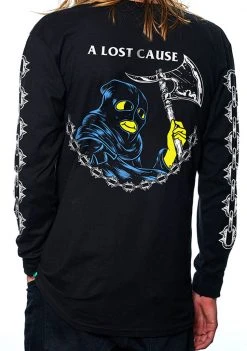 A Lost Cause Mens Axed Long Sleeve Tee