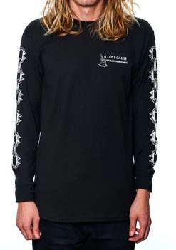 A Lost Cause Mens Axed Long Sleeve Tee