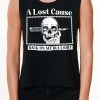 A Lost Cause Womens Back On V2 Crop Tank