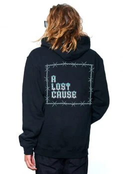 A Lost Cause Mens Barbed Hoodie