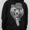A Lost Cause Bear O' Clock Zip Hood Mens