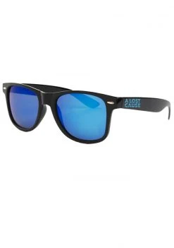 A Lost Cause Brushed Sunglasses Blue Lens