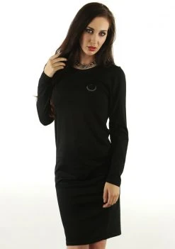 A Lost Cause Circlin Long Sleeve Dress