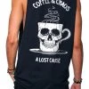 A Lost Cause Coffee & Chaos Sleeveless Tee Mens