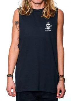A Lost Cause Coffee & Chaos Sleeveless Tee Mens
