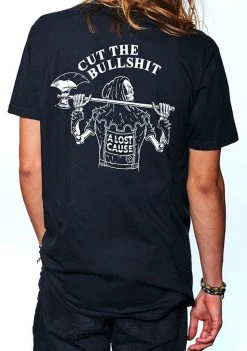 A Lost Cause Mens Cut The BS Tee