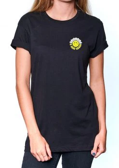 A Lost Cause Womens Daisy Boyfriend Tee