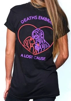 A Lost Cause Death's Embrace Boyfriend Tee Womens