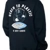 A Lost Cause Death To Plastic Zip Hood Mens