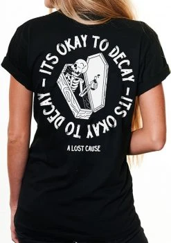 A Lost Cause Decay Boyfriend Tee