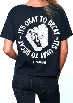A Lost Cause Decay Semi-Crop Tee