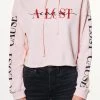 A Lost Cause En Vogue Crop Hoodie Womens