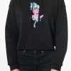 A Lost Cause Eternal Crop Hoodie Womens