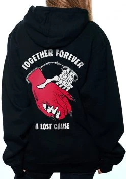 A Lost Cause Forever Boyfriend Hoodie Womens