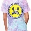 A Lost Cause Good Time Bad Time Tie Dye Boyfriend Tee Womens