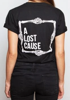 A Lost Cause Womens Greetings Boyfriend Tee