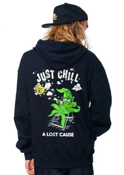 A Lost Cause Just Chill Hoodie Mens