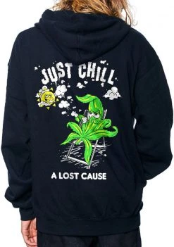 A Lost Cause Just Chill Hoodie Mens