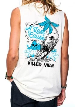 A Lost Cause Killer View Sleeveless Tee Mens