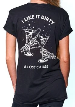A Lost Cause Martini Boyfriend Tee