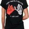 A Lost Cause Pinky Swear Boyfriend Tee