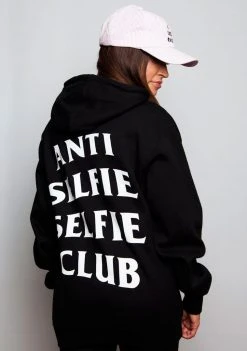 A Lost Cause Womens Selfie Club Boyfriend Hoodie