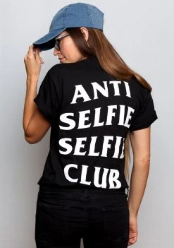 A Lost Cause Womens Selfie Club Boyfriend Tee