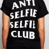 A Lost Cause Womens Selfie Club Boyfriend Tee
