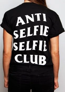 A Lost Cause Womens Selfie Club Boyfriend Tee