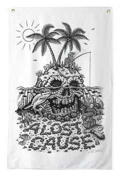 A Lost Cause Mens Skull Island Banner