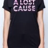 A Lost Cause Womens Stacked Boyfriend Tee