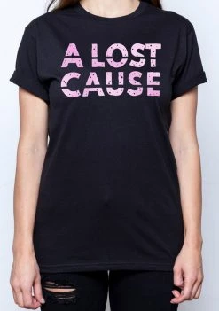 A Lost Cause Womens Stacked Boyfriend Tee