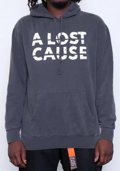 A Lost Cause Stacked Hoodie Mens