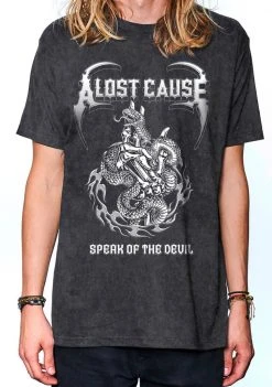 A Lost Cause Mens Superstition Vintage Tee